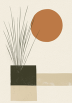 Terracotta Calm Poster