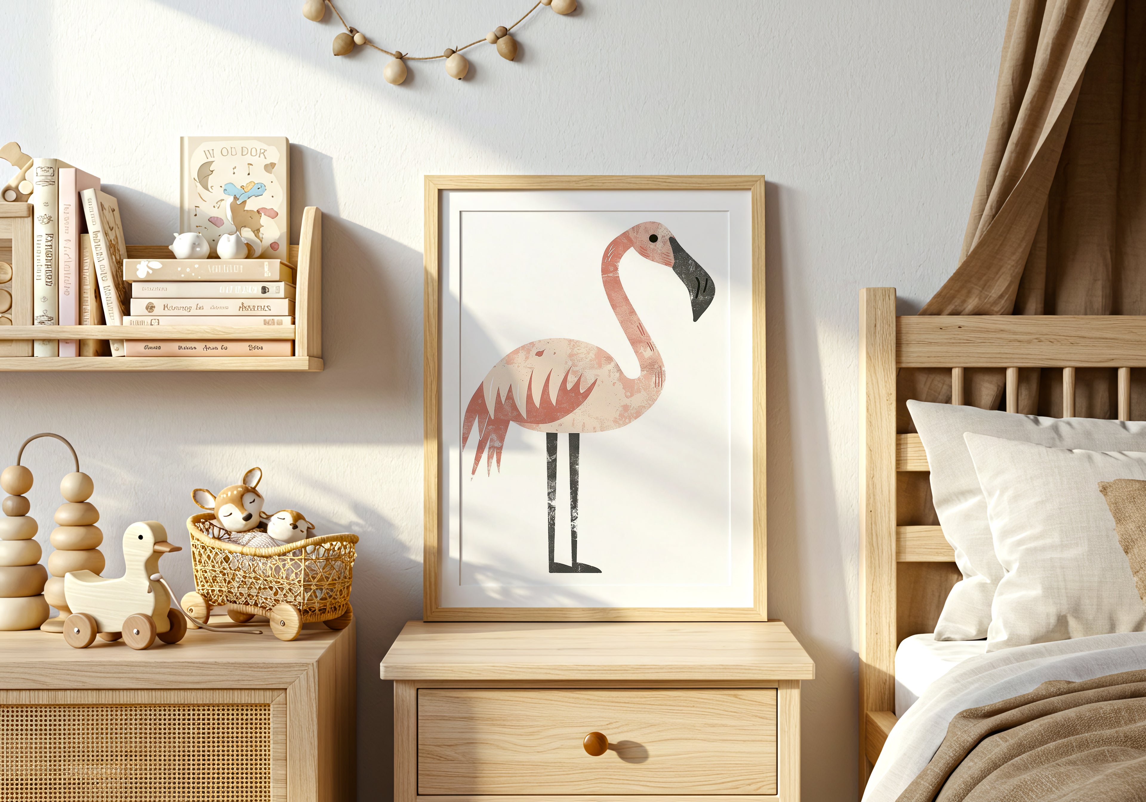 Pink Flamingo Poster
