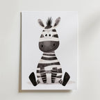 Cute Zebra Poster