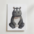 Happy Hippo Poster
