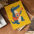 Guitar Gator Poster