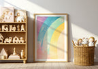 Pastel Rainbow Poster