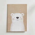 Snowy Bear Poster