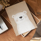 Snowy Bear Poster