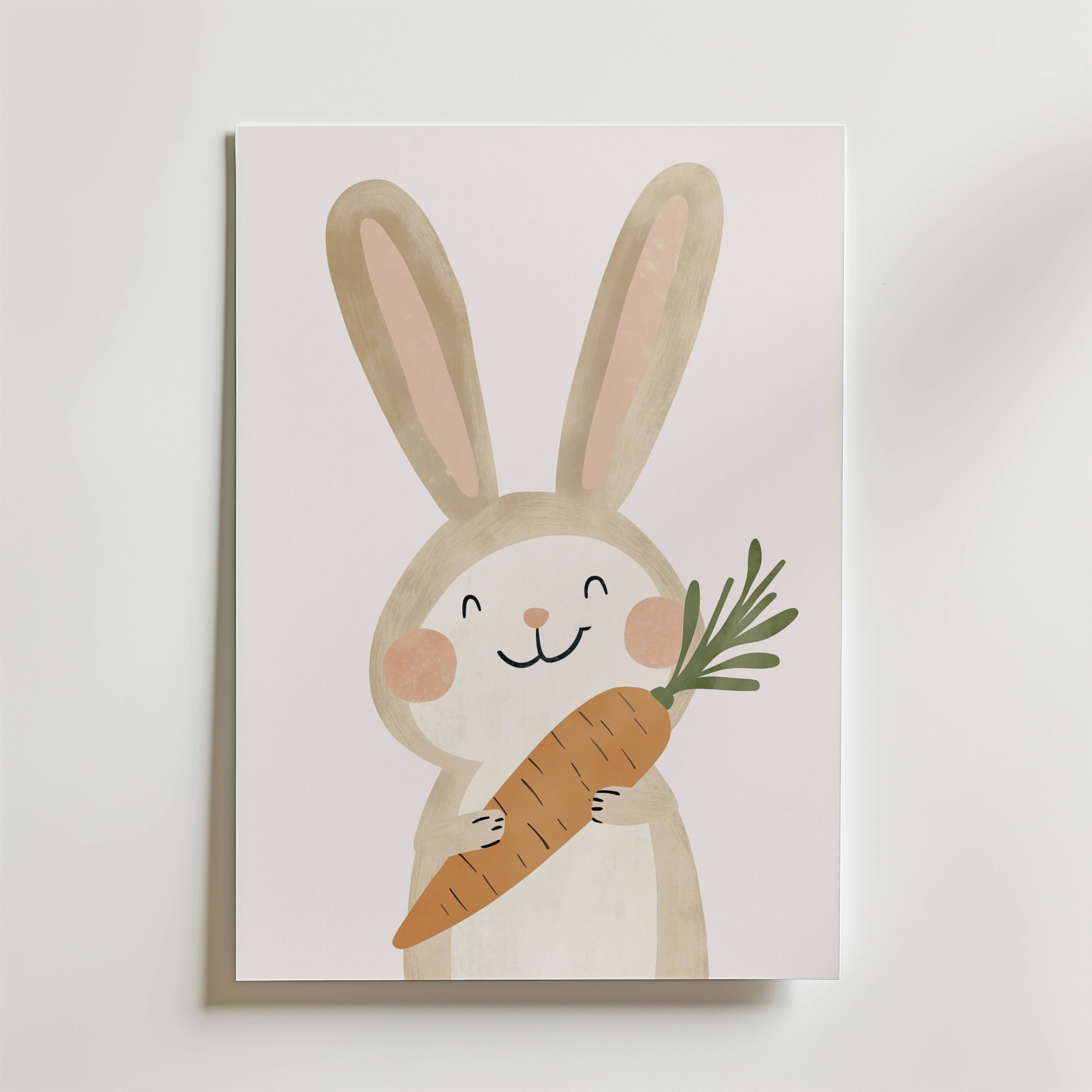 Happy Bunny Poster