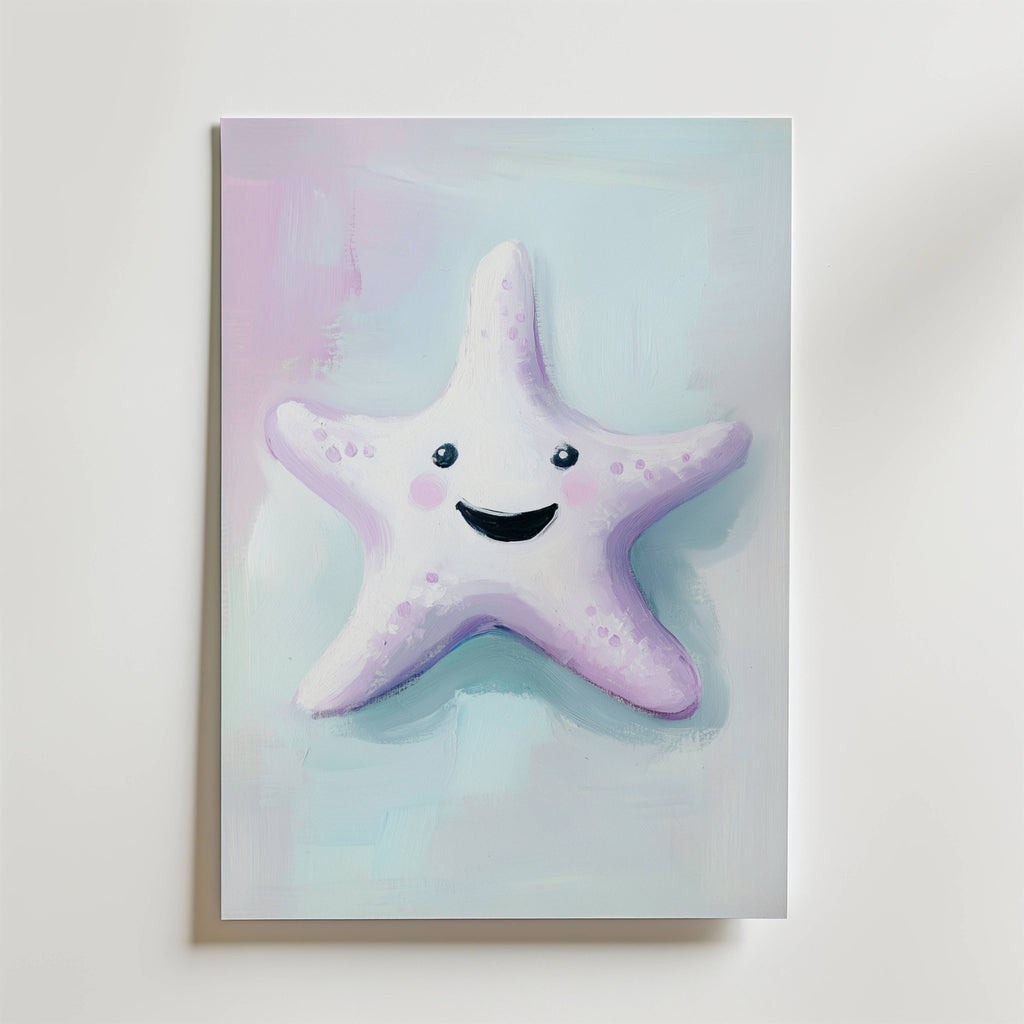 Smiling Starfish Poster