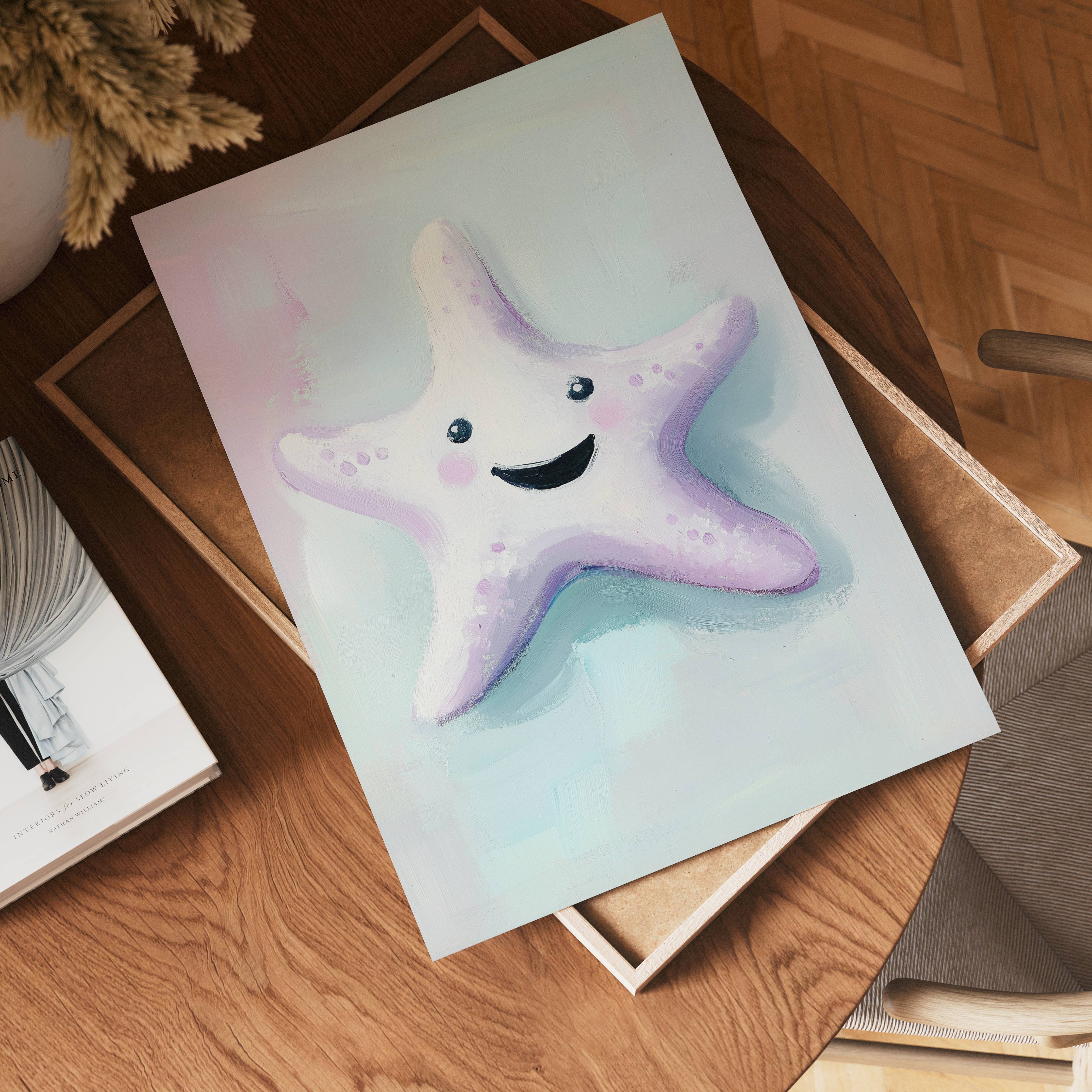 Smiling Starfish Poster
