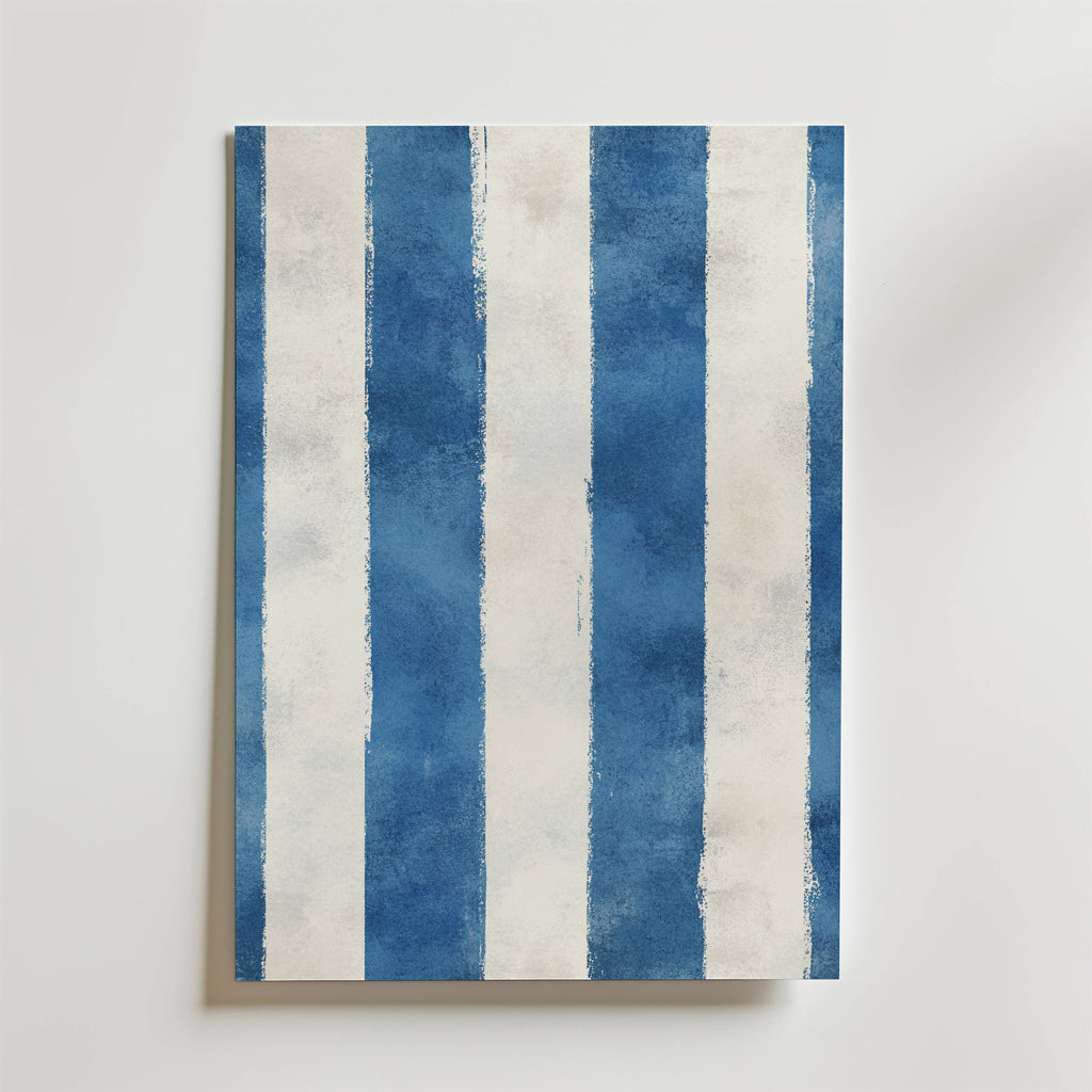 Blue Stripes Poster