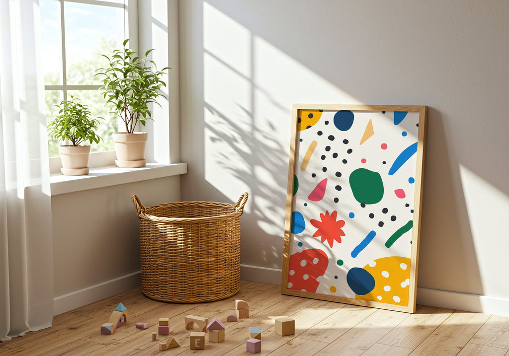 Abstract Joy Poster
