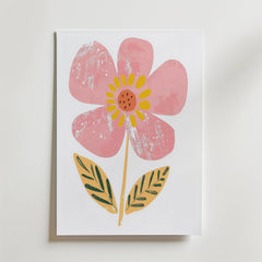 Pink Flower Poster