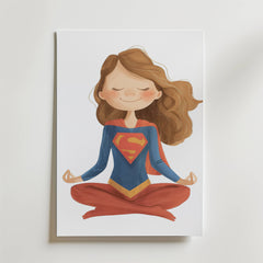 Supergirl Calm Poster