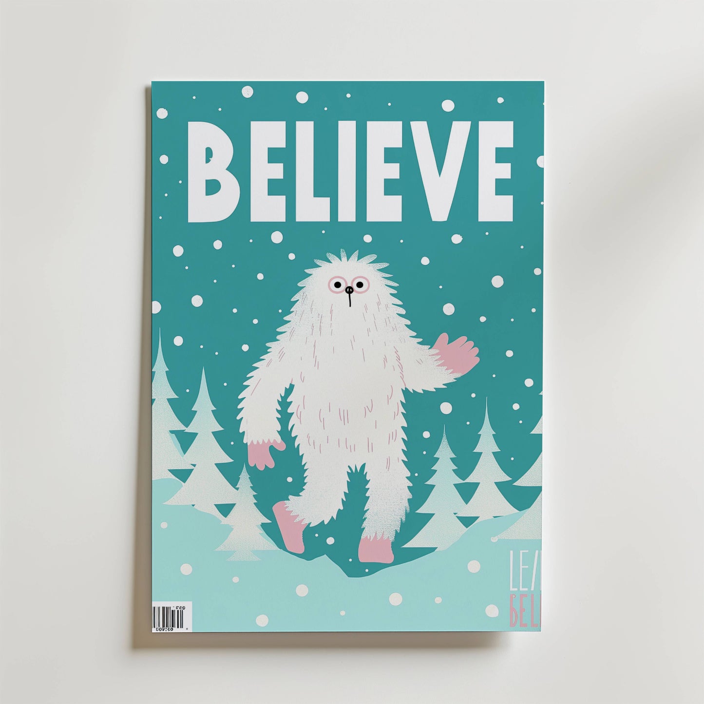 Believe Yeti Poster
