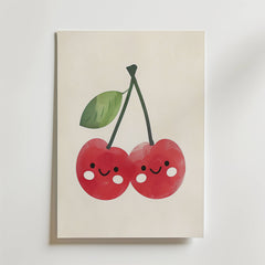 Cherry Friends Poster