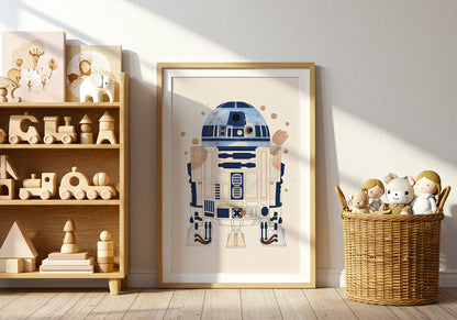 Astro Droid Poster