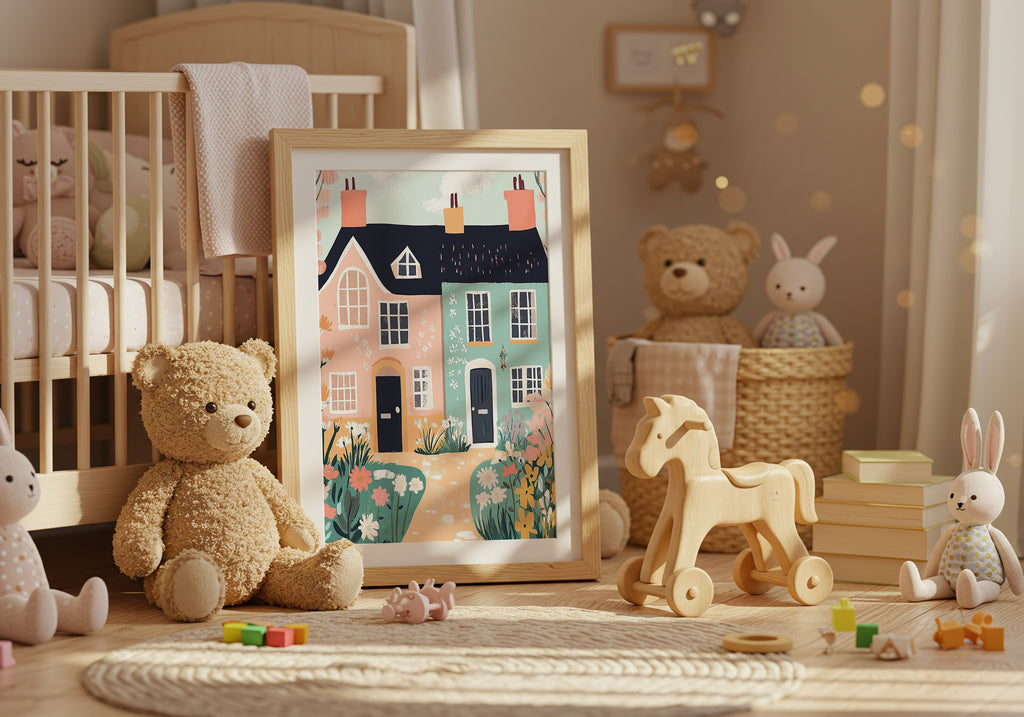 Cottage Garden Poster