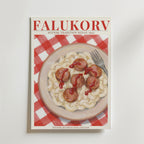 Falukorv Poster affisch – poster till väggdekoration – köp online hos Bozetto