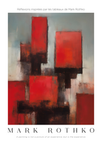 Red Remains Mark Rothko Poster