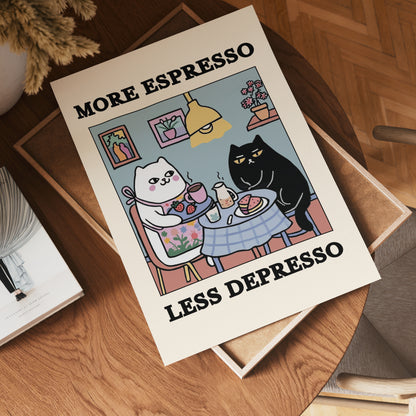Espresso Therapy Poster