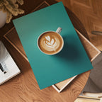 Barista Flower Coffe Poster