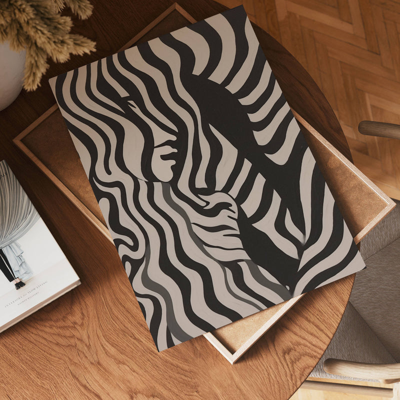 Abstract Silhouette Poster