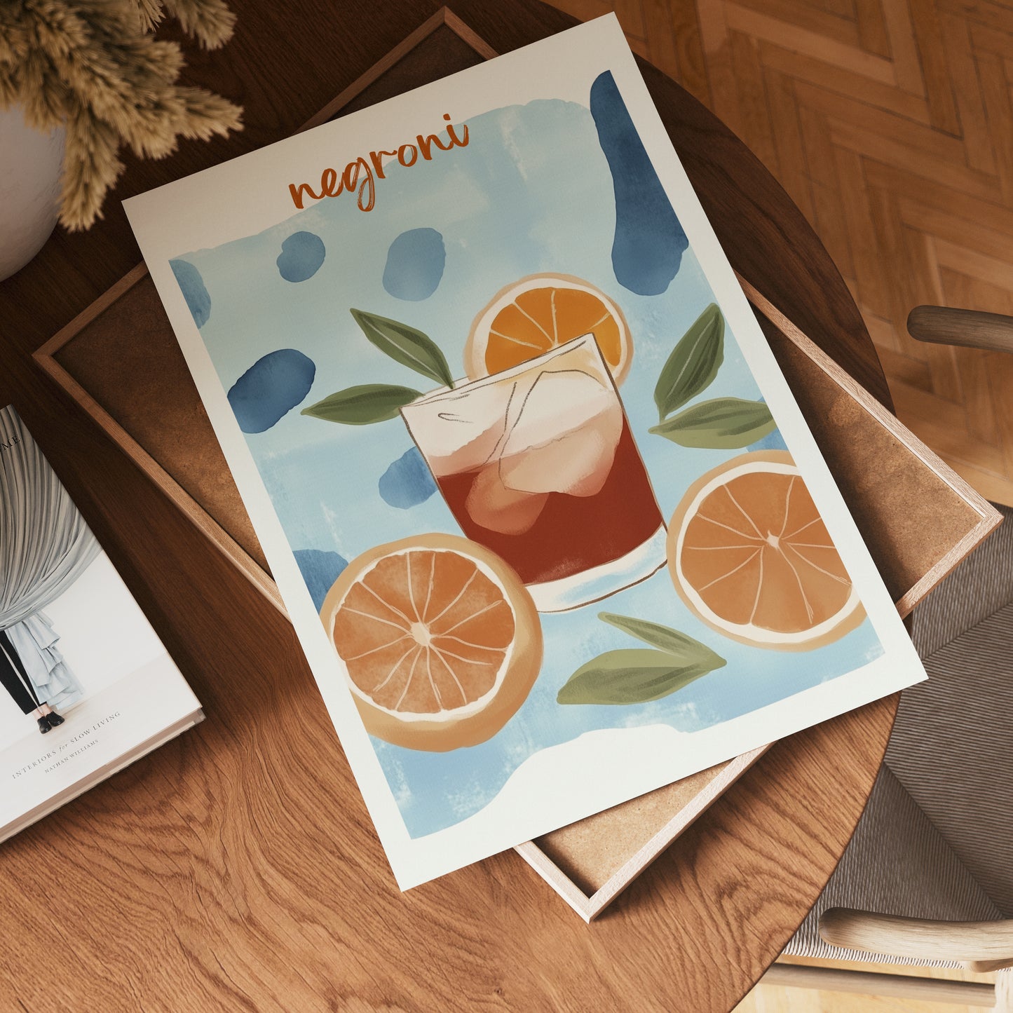 Negroni No.3 Drink Poster