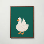 Silly Goose Poster – valnötsram