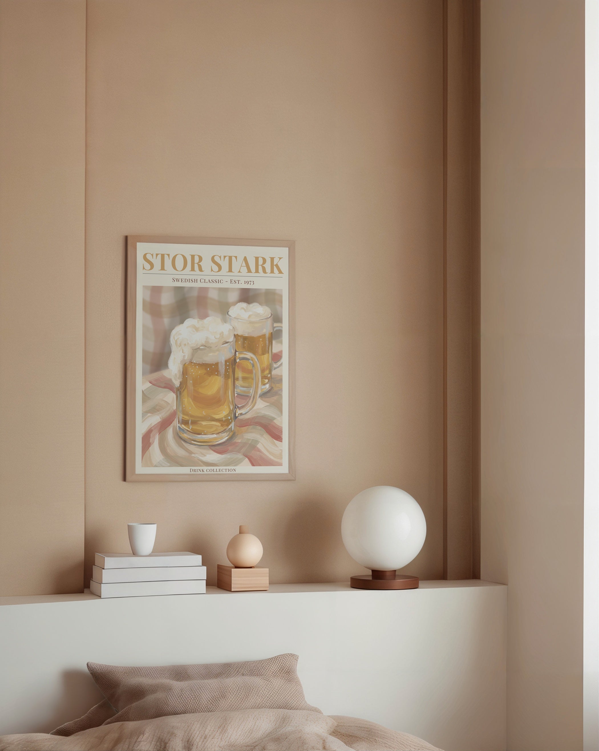 En Stor Stark Öl Poster