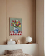 Tulpaner Stilleben Poster – i rum 1