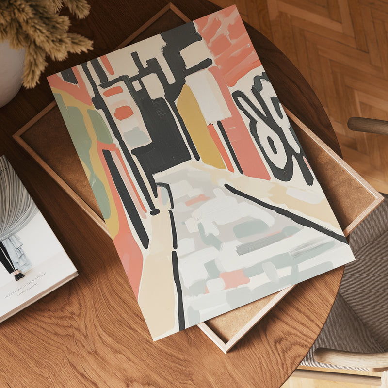 Backstreet Geometry Poster