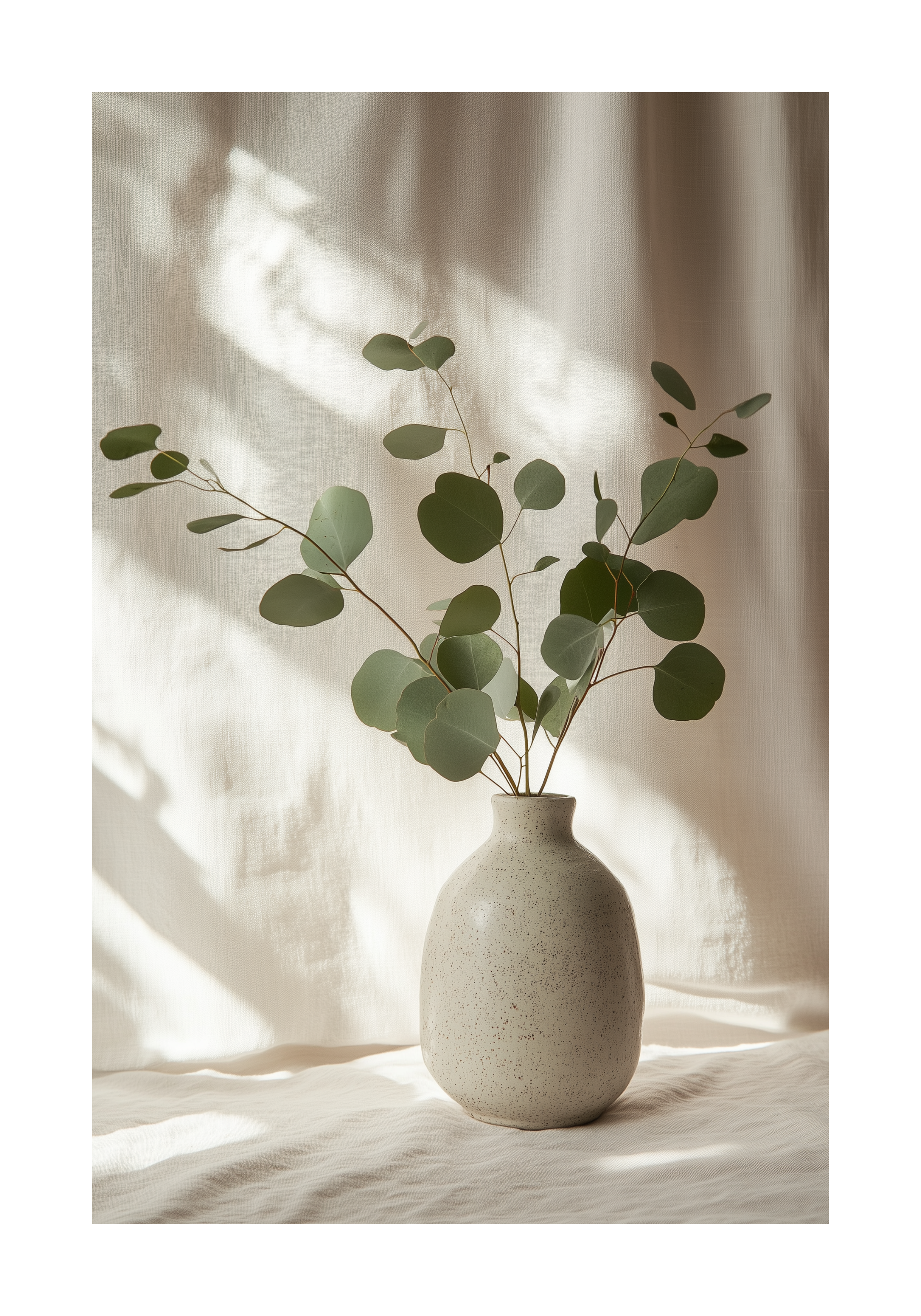 Eucalyptus Vase Poster