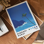 Hiroshi Nagai Coastal Breeze Poster