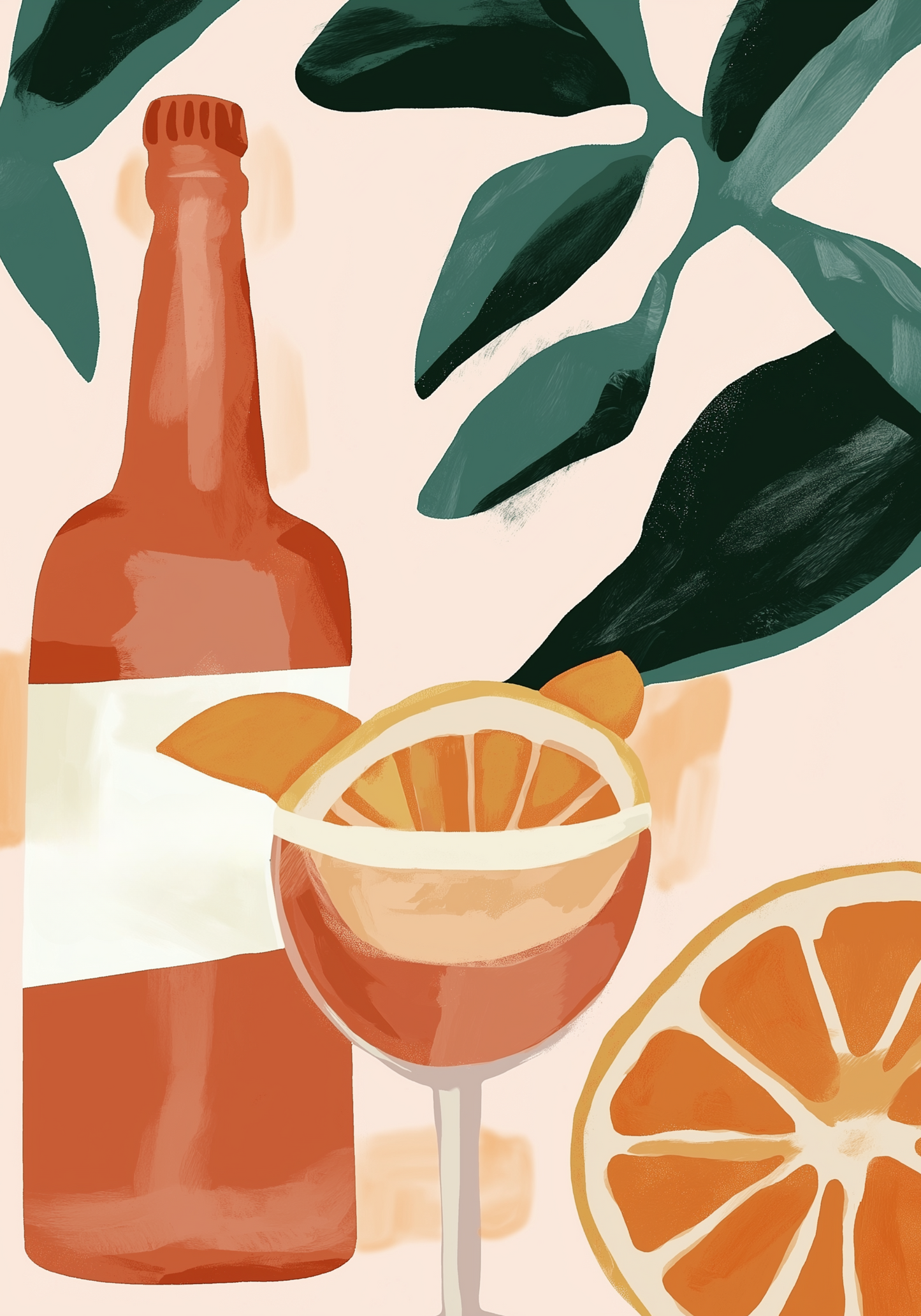 Citrus Spritz Drink Poster