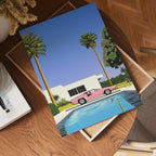 Palm Springs Hiroshi Poster