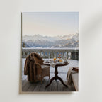 Alpine Morning Indulgence Poster – utan passepartout