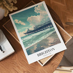 Waves Of Brighton Poster