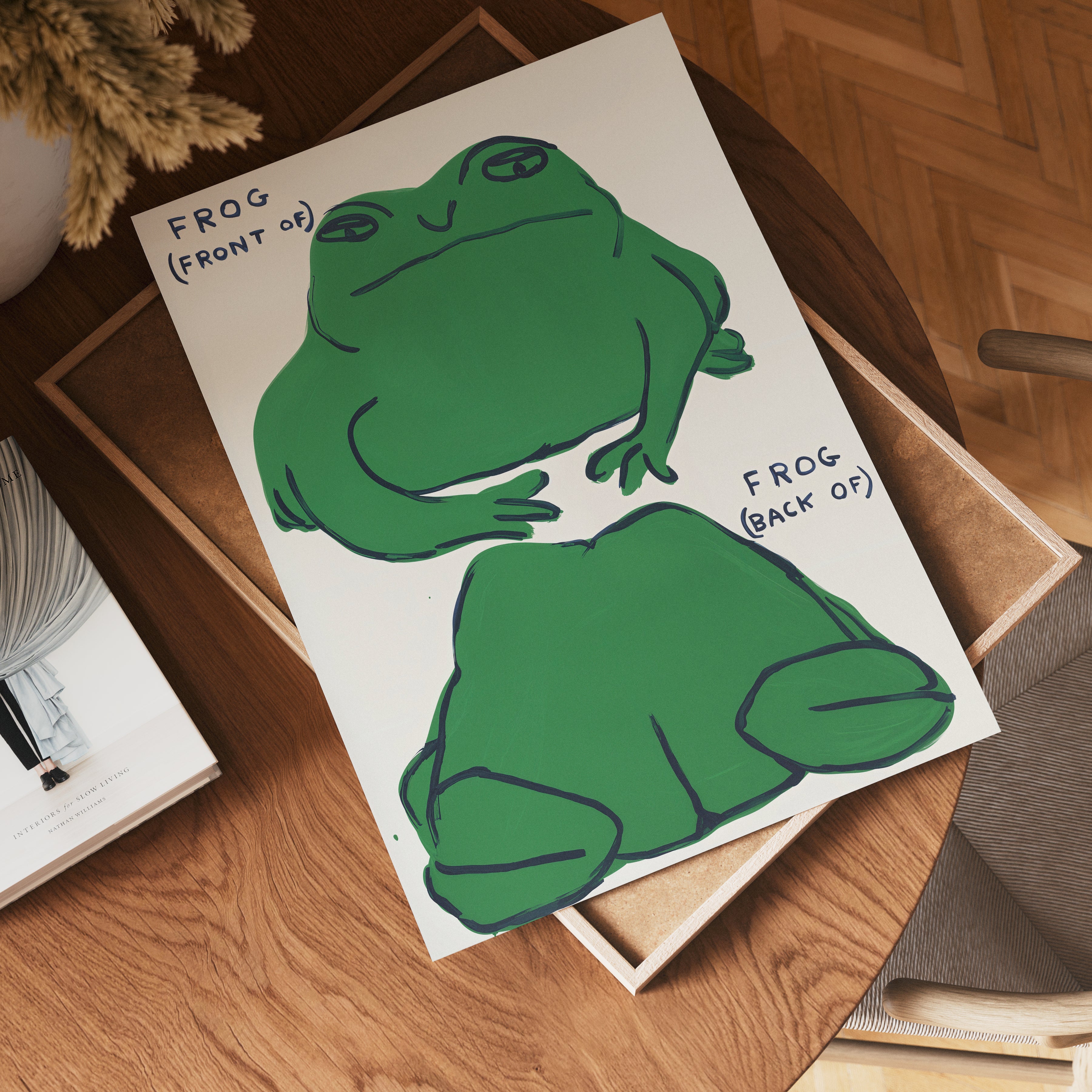 Frog Perspective Poster