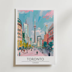 Toronto Cityscape Poster