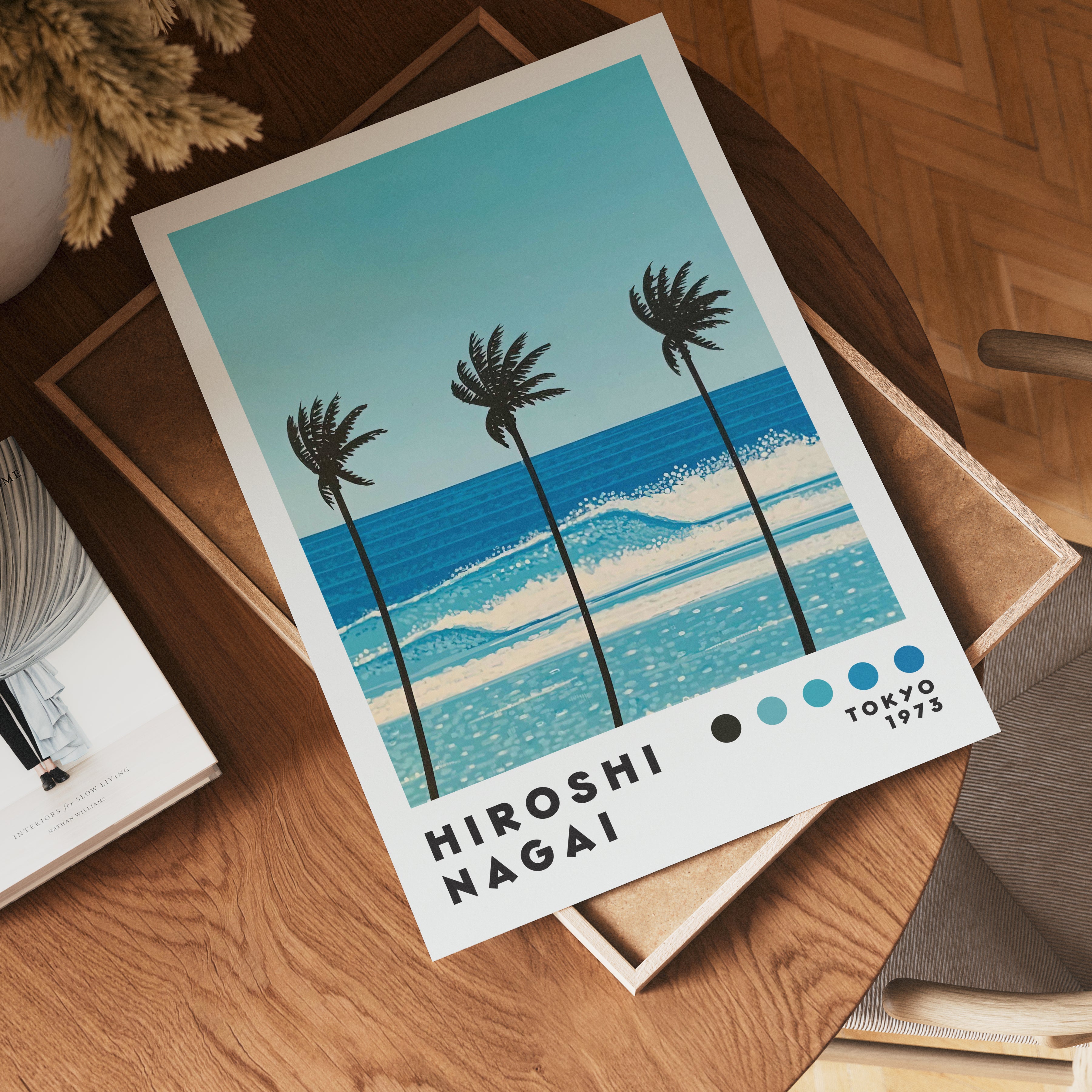 Hiroshi Nagai Palm Breeze Poster