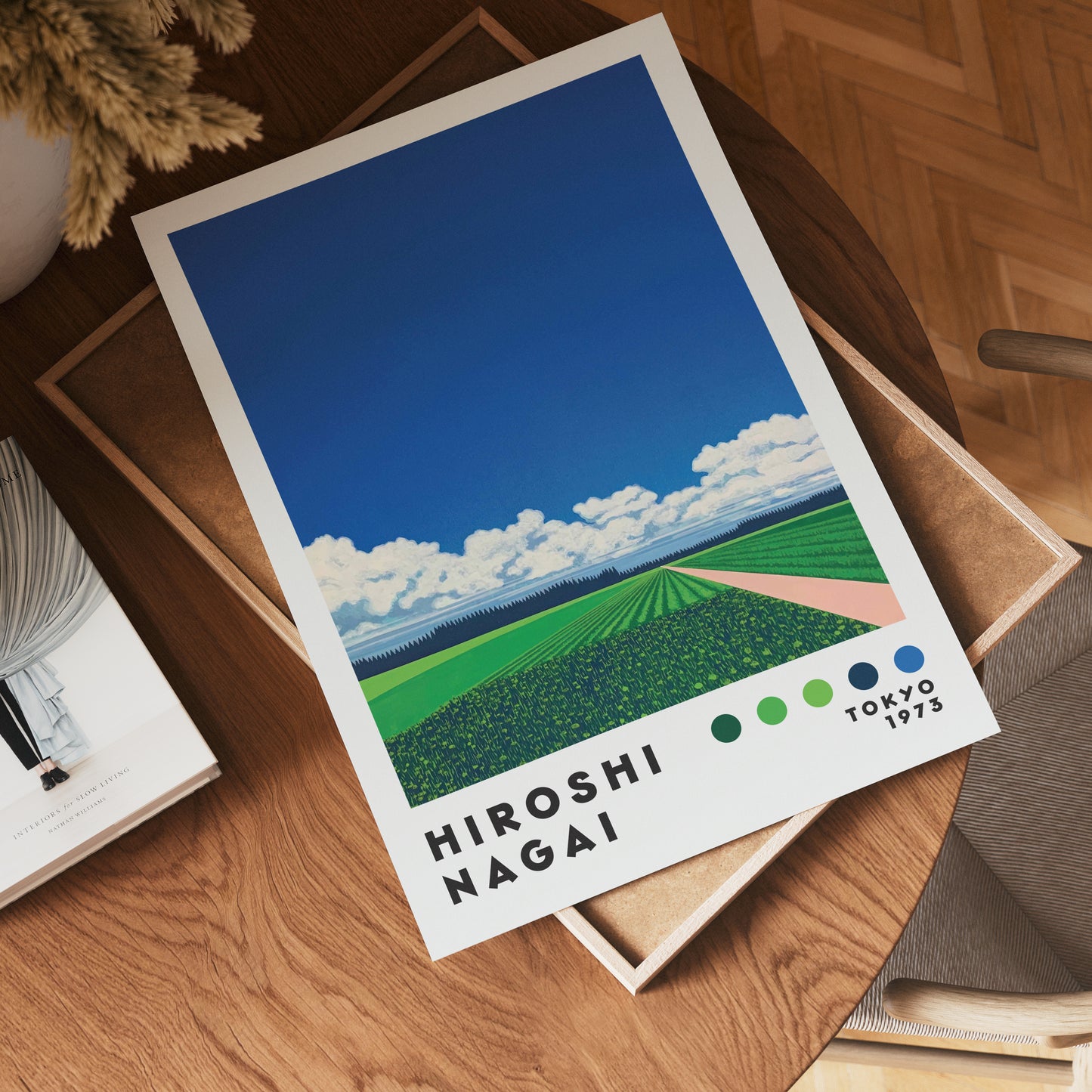 Hiroshi Nagai Countryside Path Poster