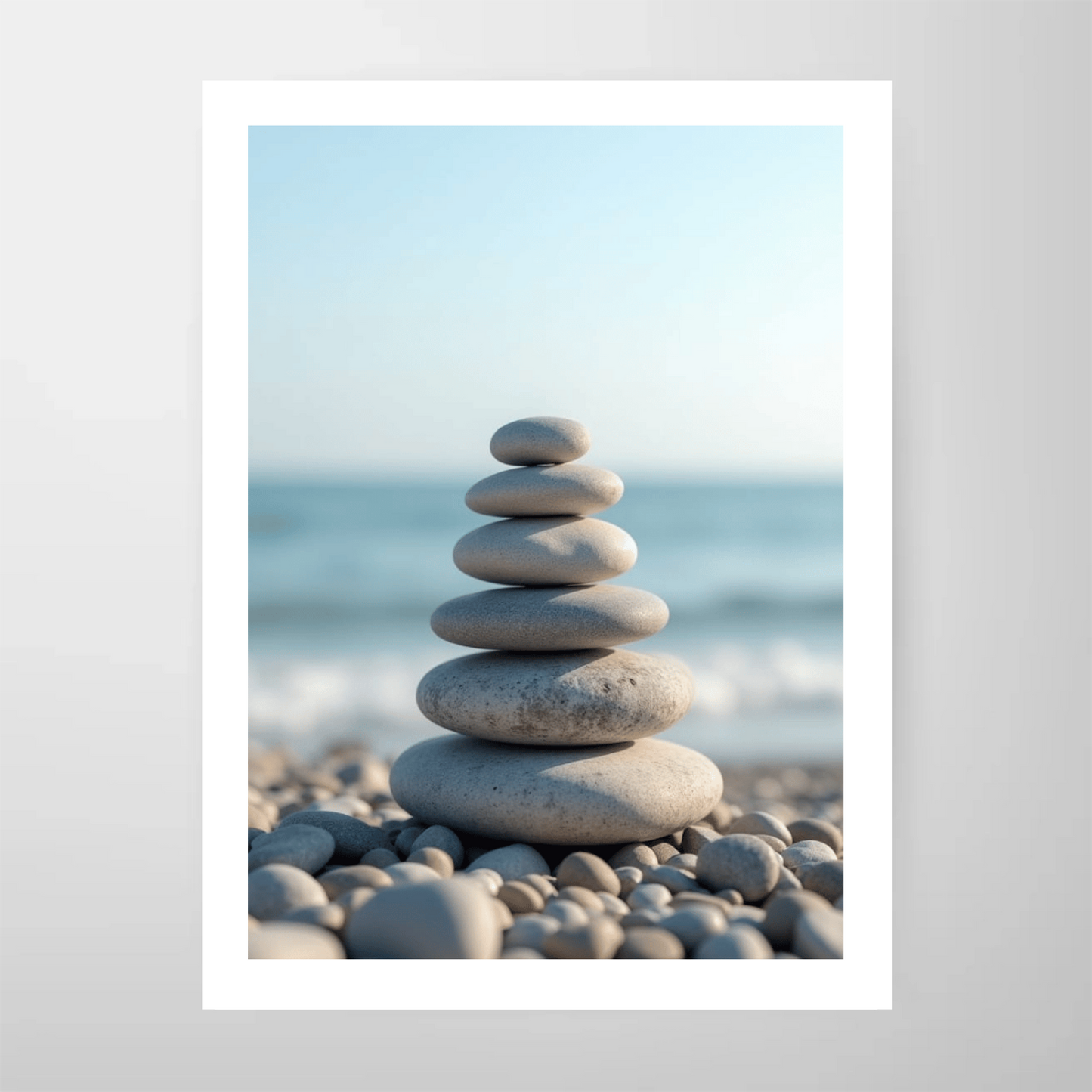 Personlig Poster med vit ram - Skapa din egen design