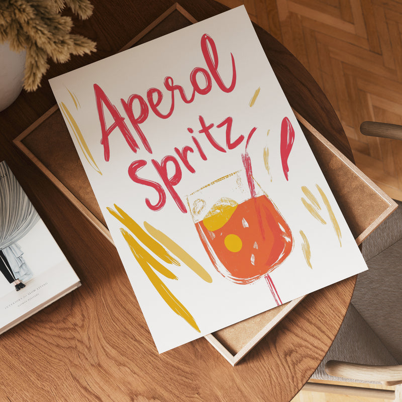 Retro Aperol Poster