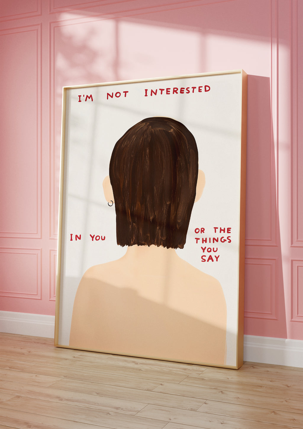 Not Interested Poster