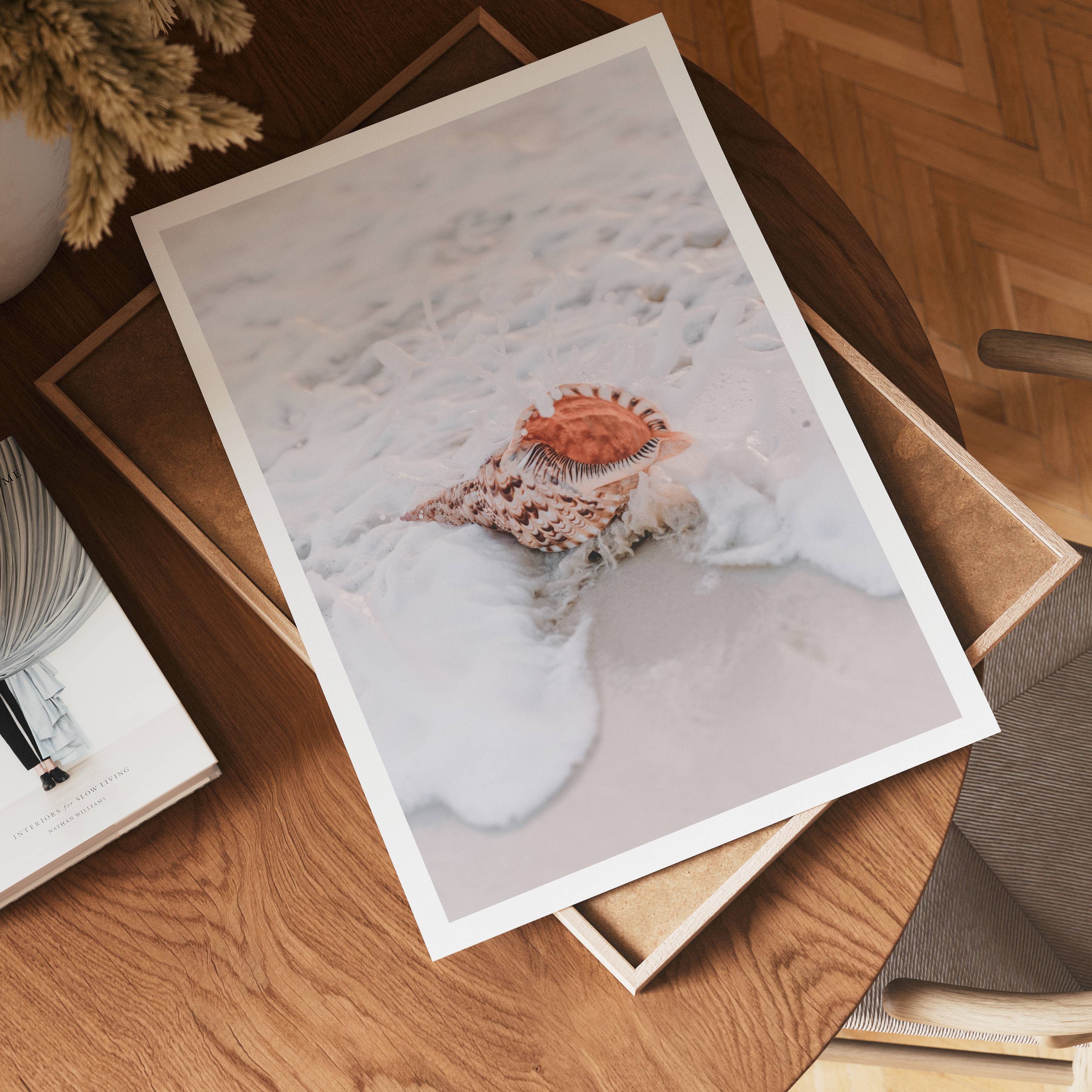 Seashell Mist Poster