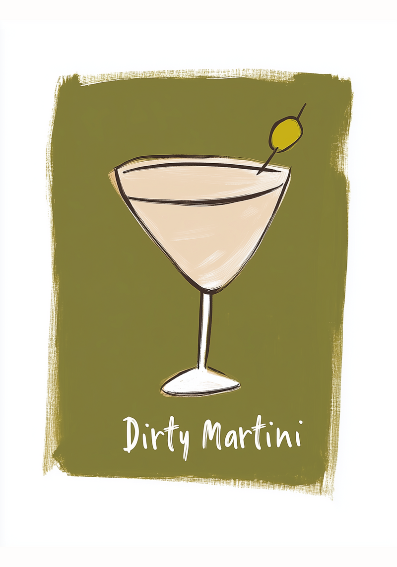 Dirty Martini Poster