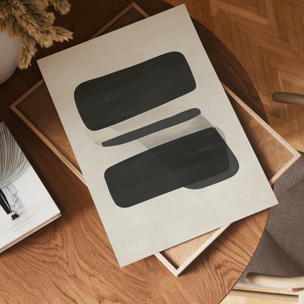 Abstract Layers Poster