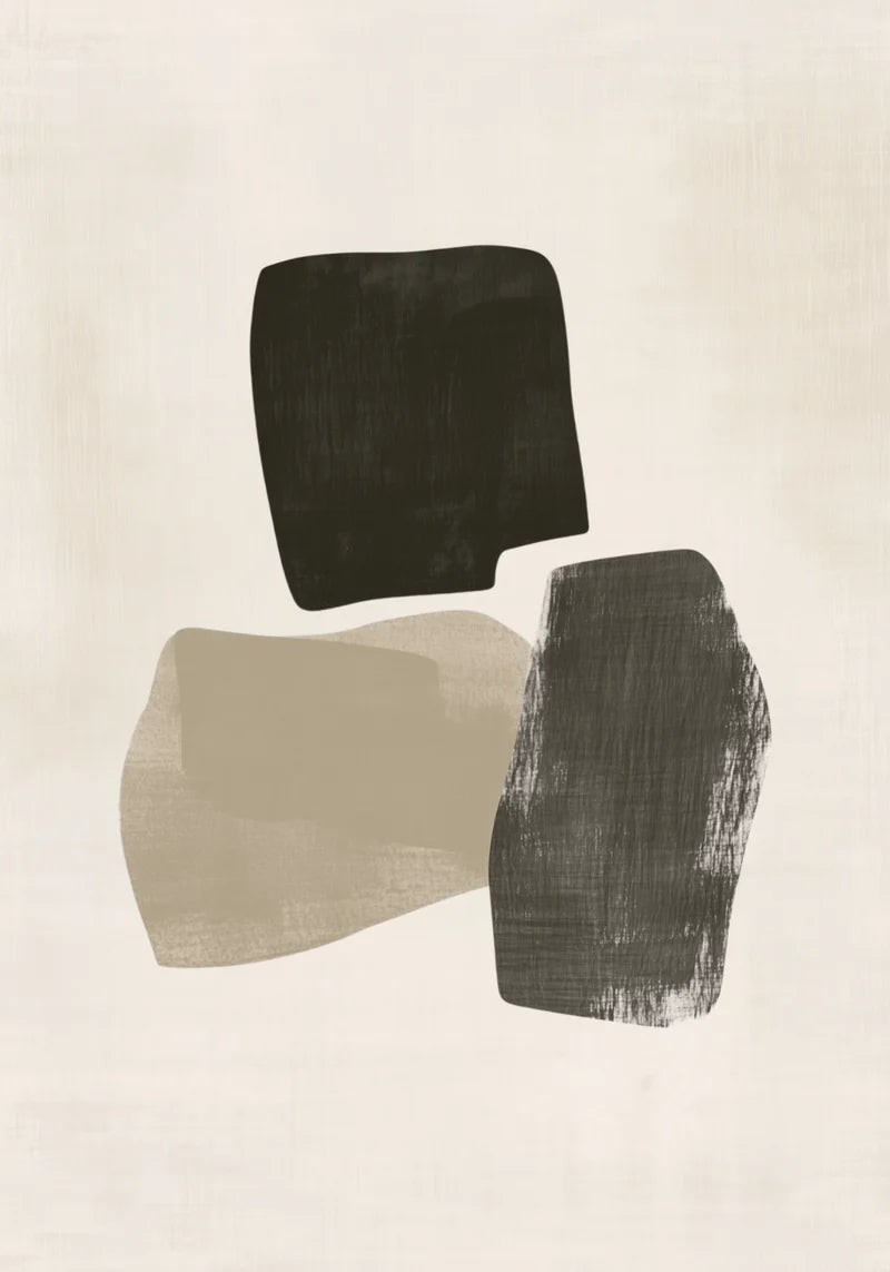 Muted Geometry Poster