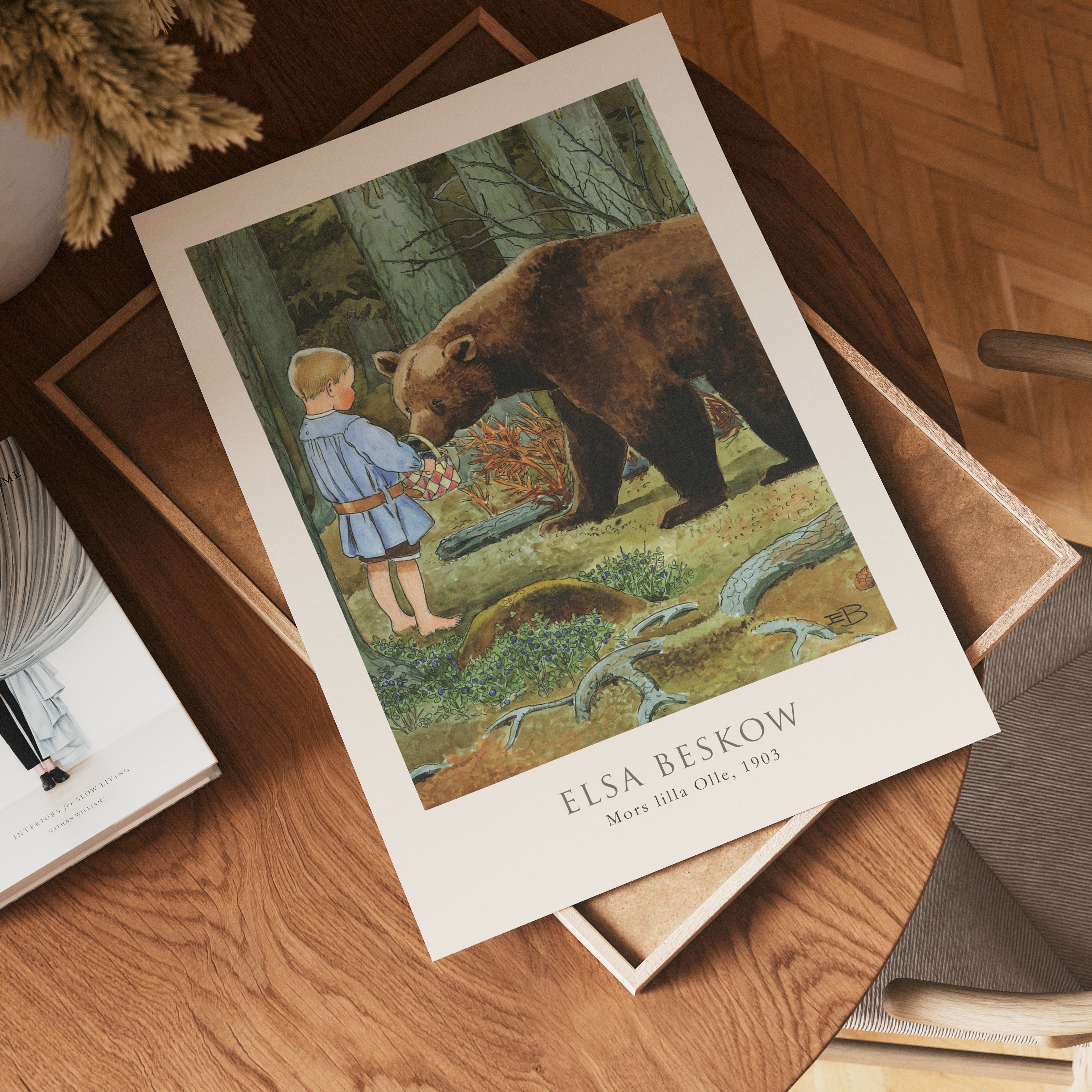 Elsa Beskow Mors lilla Olle 1903 Poster – poster väggdekoration