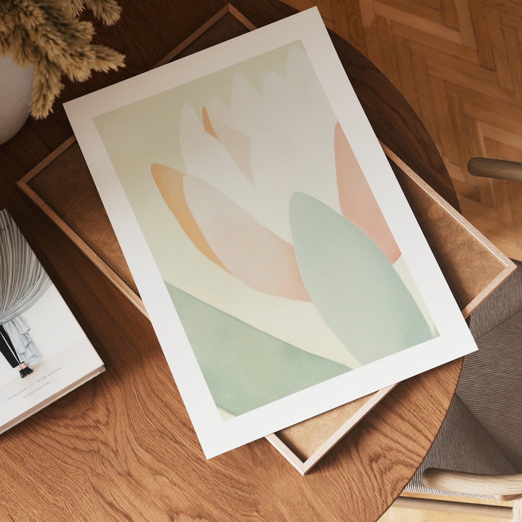 Minimalist floral botanic Poster