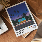 Hiroshi Nagai HMV Record Shop Poster