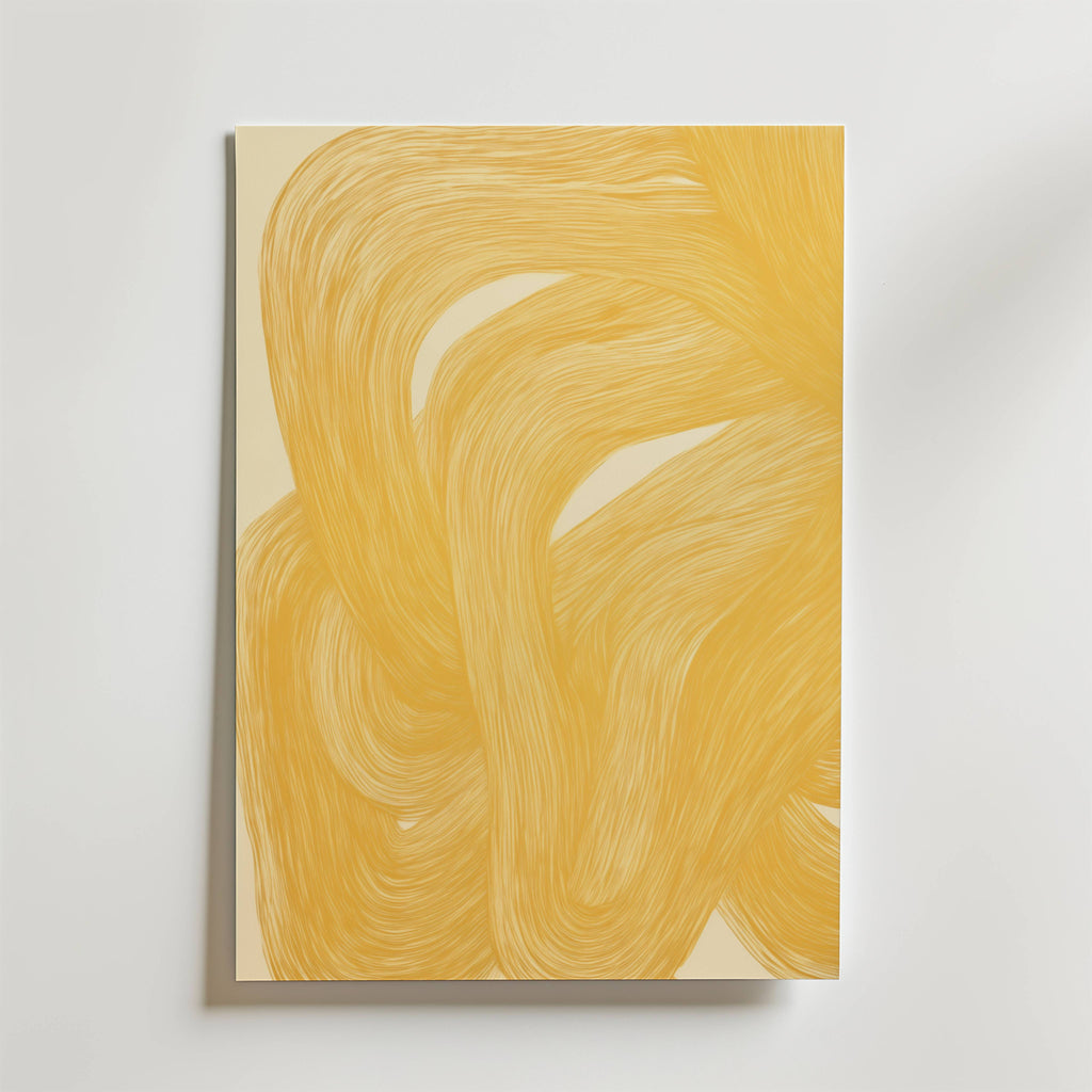 Golden Flow Poster